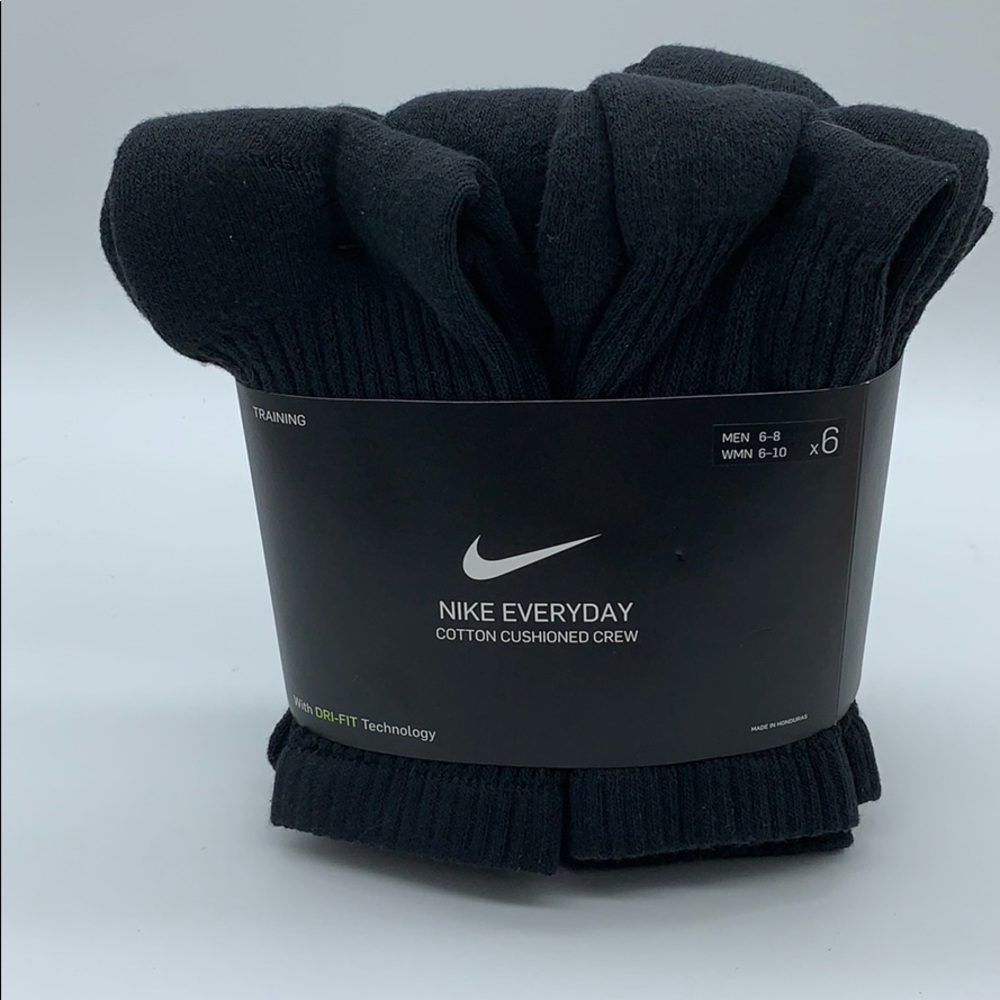 NIKE 6 pairs pack EVERYDAY COTTON CUSHIONED CREW
